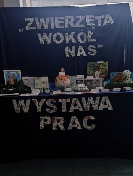 ''Zwierzęta wokół nas'' - wystawa prac