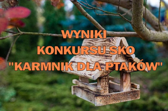 Wyniki konkursu SKO Karmnik dla ptaków