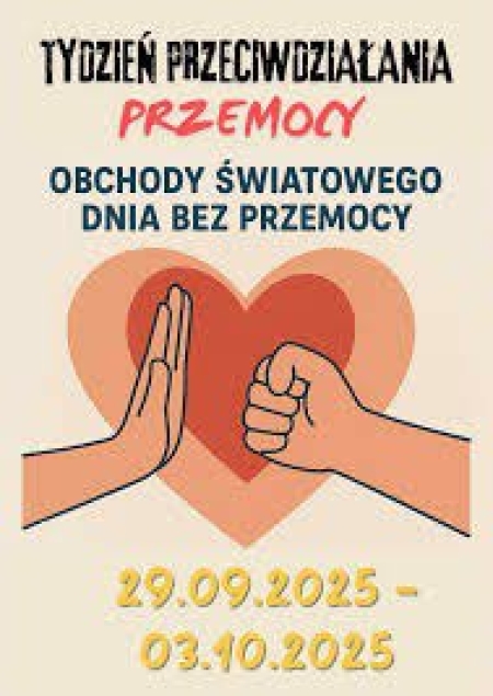 Tydzień Przeciwdziałania Przemocy w naszej szkole