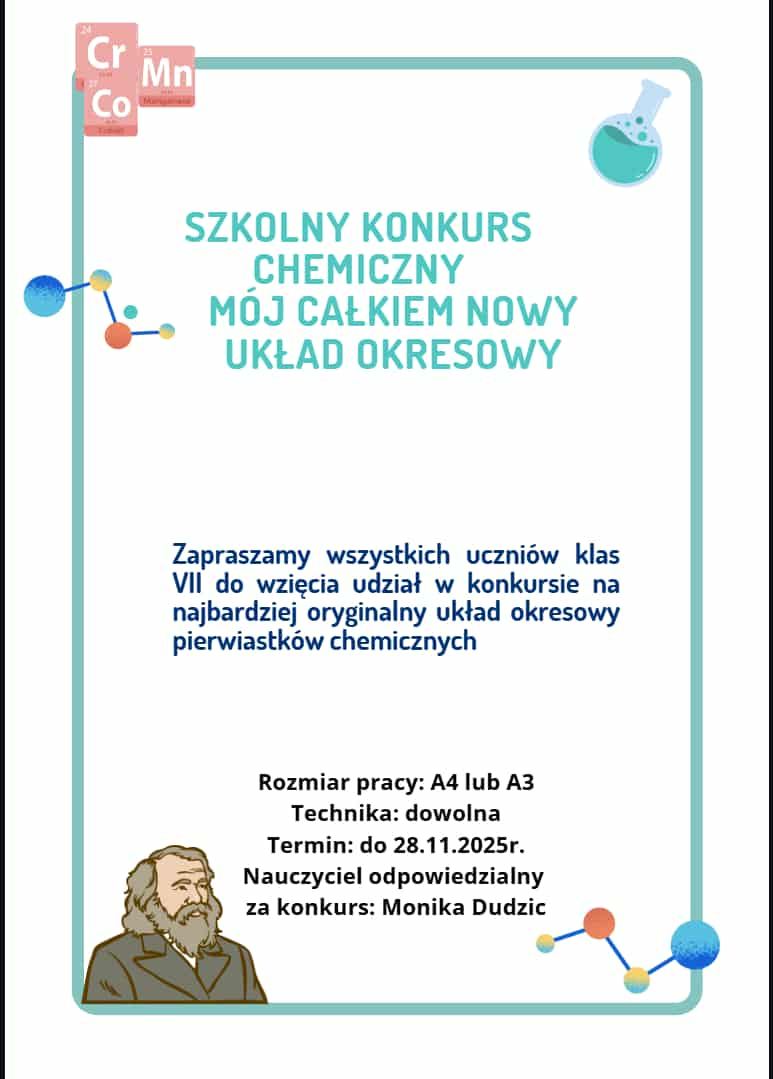 Szkolny konkurs chemiczny