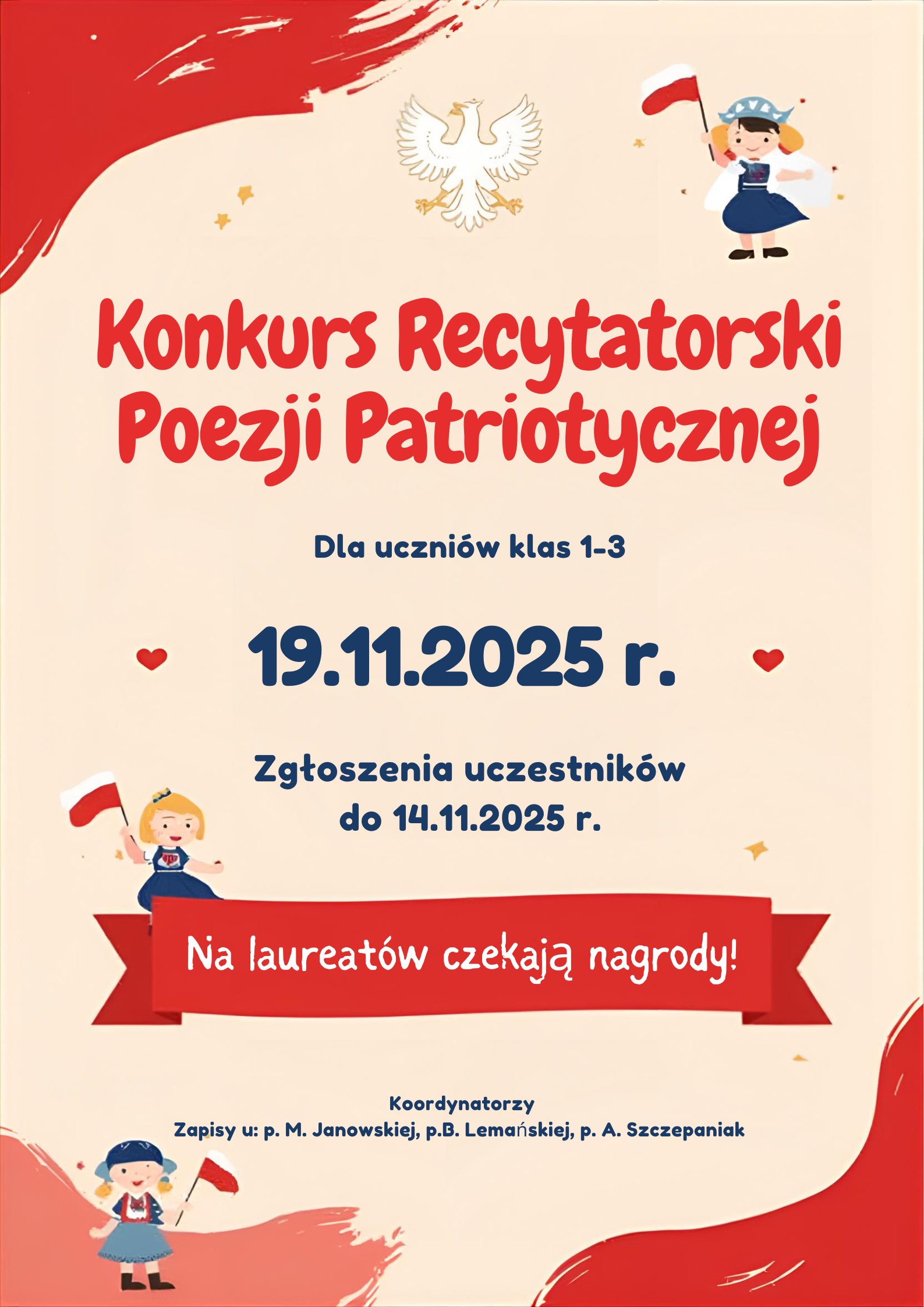 Konkurs recytatorski poezji patriotycznej