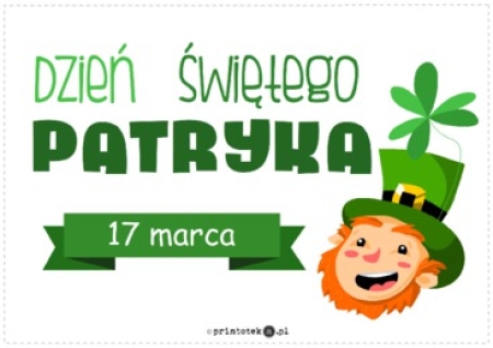 Dzień Świętego Patryka w naszej szkole 
