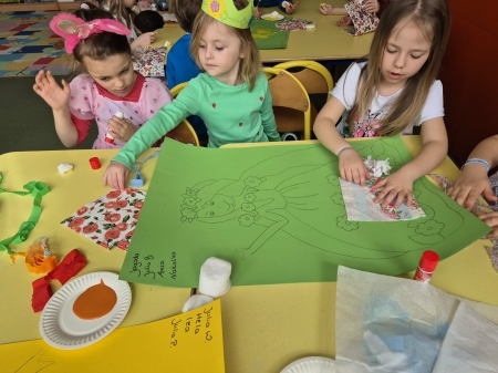 Powitanie wiosny w oddziale przedszkolnym