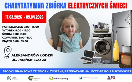 Charytatywna zbiórka - przedłużenie akcji