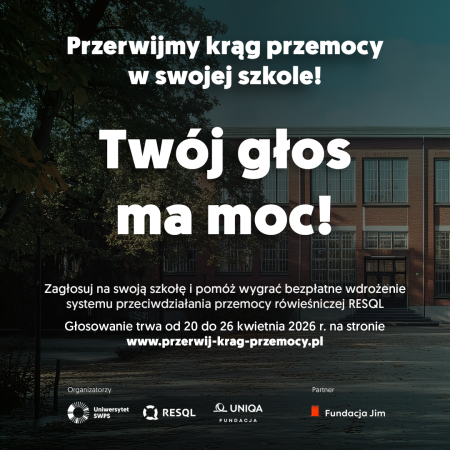 „Przerwij krąg przemocy w swojej szkole”