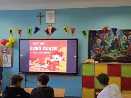 Światowy Dzień Książki i Praw Autorskich w naszej szkole!