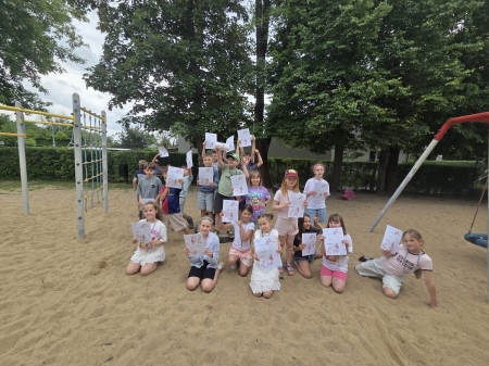 Dzień Dziecka w kl. 2b