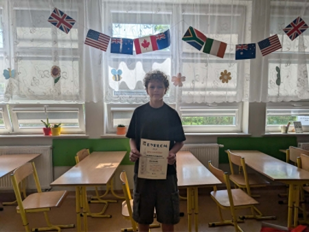 Laureat 11. konkursu wojewódzkiego z języka angielskiego 'Skilful(er)'