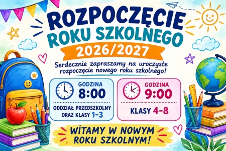 Rozpoczęcie roku szkolnego