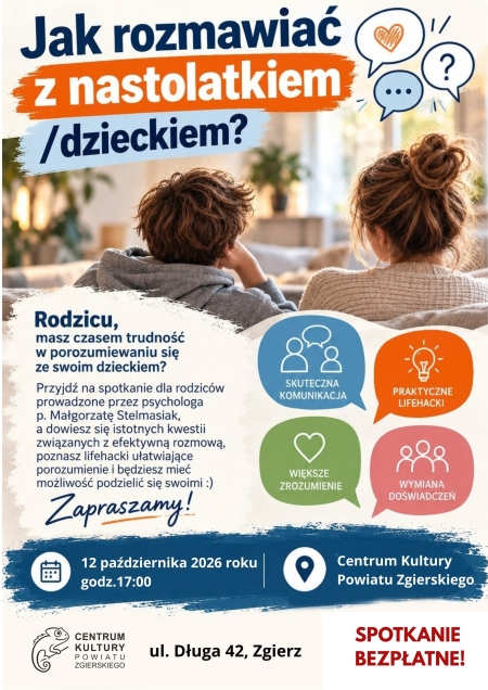 Jak rozmawiać z nastolatkiem/dzieckiem?