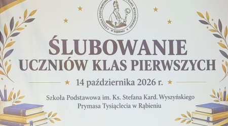 Ślubowanie uczniów klas pierwszych