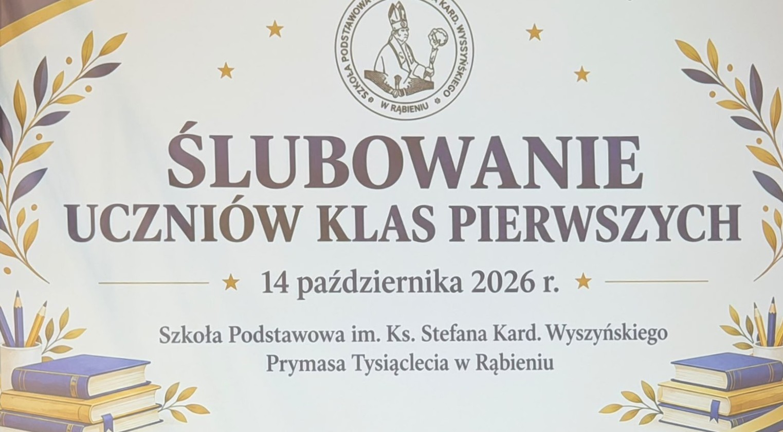 Ślubowanie uczniów klas pierwszych