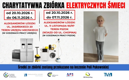 Charytatywna zbiórka elektrycznych śmieci
