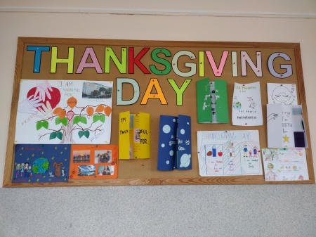 Święto Dziękczynienia w naszej szkole